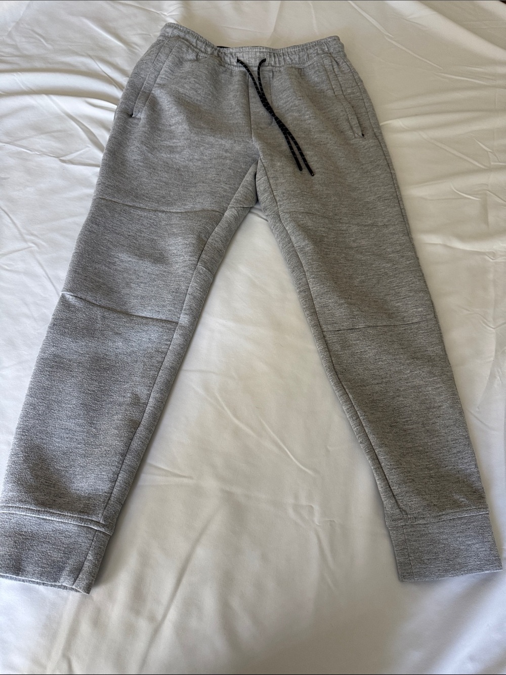 American Eagle Outfitters Light Gray Men's Jogger Sweatpants